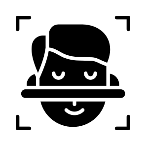 Face, Detection, Recognition, Scanning, Authentication icon