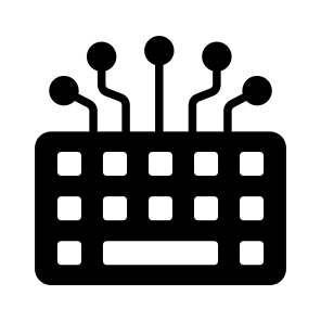 Keyboard, Ai, Artificial Intelligence, Input, Device icon