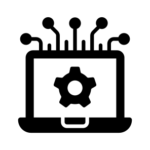 Laptop, Configuration, Customization, Developpement, Service icon