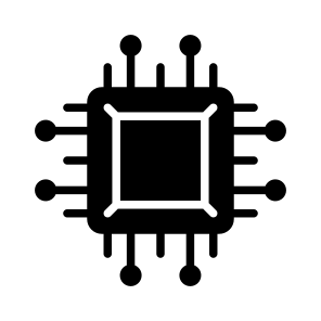Microprocessor, Processor, Ai, Artificial, Intelligence,,  icon