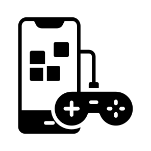 Mobile, Gaming, Development, Gaming, Joystick icon