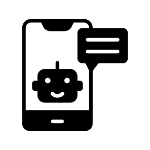 Mobile, Robot, Artificial, Intelligence, Assistant icon