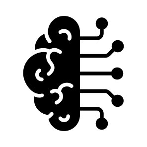 Neural, Network, Artificial, Intelligence, Ai icon