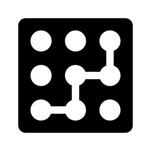 Pattern, Lock, Cyber, Security, Codification icon