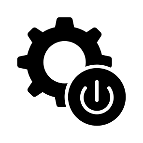 Power, Setting, Control, Switch, Off icon