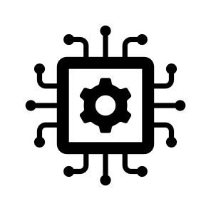 Processor, Management, Microprocessor, Chip, Microchip icon