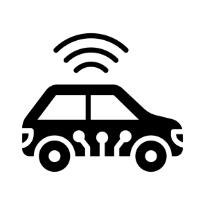 Smart, Car, Technology, Automobile, Artificial icon