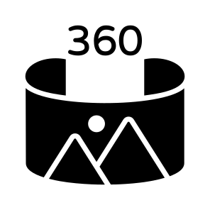 Virtual, Reality, , Degree, Photo icon