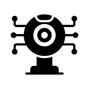 Webcam, Internet, Camera, Security, Device icon