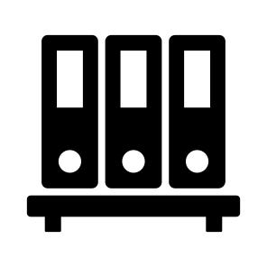 Binder, Files, Folder, Paper, Storage icon