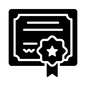 Certificate, Degree, Diploma, Credential, Award icon