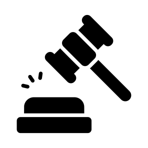 Gavel, Hammer, Order, Law, Legal icon