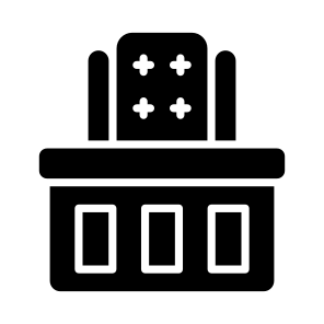Judicial, Seat, Chair, Thorne, Courtroom icon