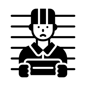 Mugshot, Photo, Police, Arrest, Image icon