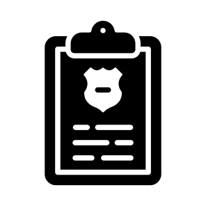 Police, Report, Crime, File, Record icon
