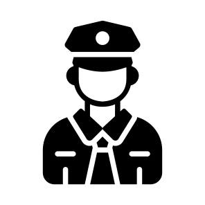Policeman, Officer, Cop, Law, Lawman icon