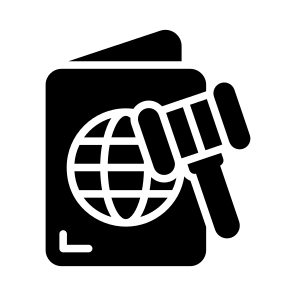 Travel, Law, Visa, Rules, Border icon
