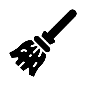 Broom, Brush, Accessory, Housekeeping, Housework icon
