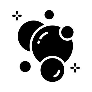Bubbles, Detergent, Washing, Soap, Housekeeping icon