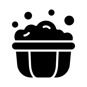 Bubbles, Tub, Water, Housekeeping, Laundry icon