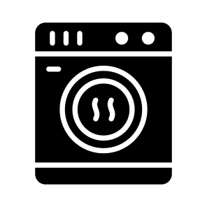 Dryer, Machine, Electronic, Appliance, Housekeeping icon