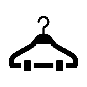 Hanger, Tailoring, Hook, Housekeeping, Laundry icon