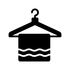Hanger, Wipe, Napkin, Washcloth, Towel icon
