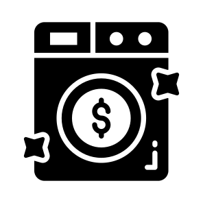 Money, Cash, Currency, Dollar, Illegal icon