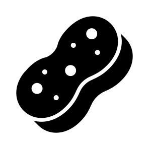 Sponge, Soft, Accessory, Housekeeping, Housework icon