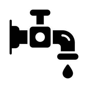 Tap, Faucet, Spigot, Water, Housekeeping icon