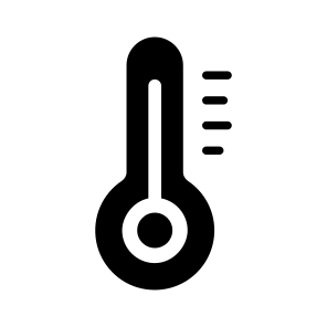 Temperature, Thermometer, Thermostat, Scale, Gauge, icon