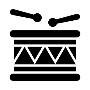 Drum, Drumbeat, Snare, Instrument, Percussion icon