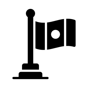 Flag, Ensign, Pennant, Emblem, Flagpole icon