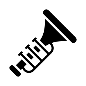 Horn, Trumpet, Cornet, Instrument, Percussion icon