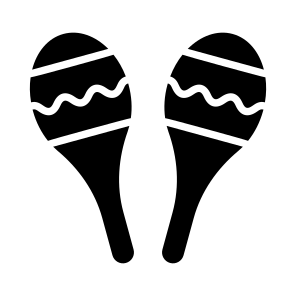 Maracas, Shakers, Rattles, Percussion, Instrument icon