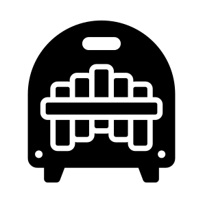 Marimbol, Bass, Folk, Music, Instrument icon