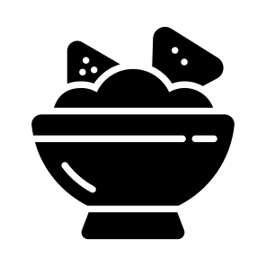 Nachos, Chips, Snacks, Bowl, Appetizer icon