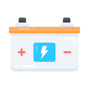 Battery, Accumulator, Charging, Storage, Backup icon