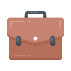 Briefcase, Portfolio, Office, Bag, Baggage icon