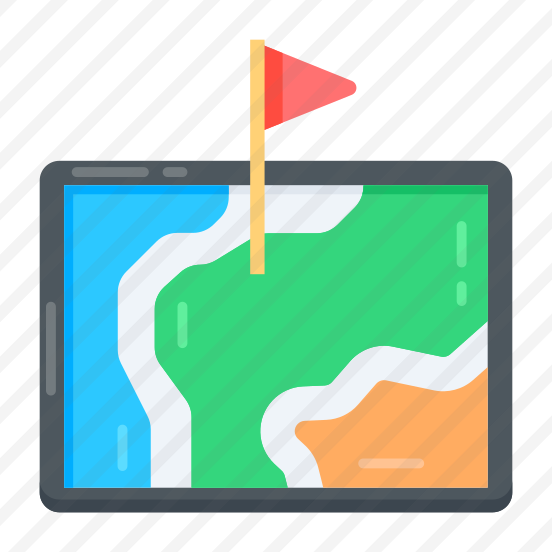 Business, Mission, Goal, Flag, Map preview