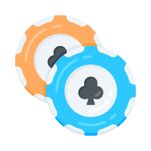 Chips, Casino, Tokens, Coins, Gambling icon