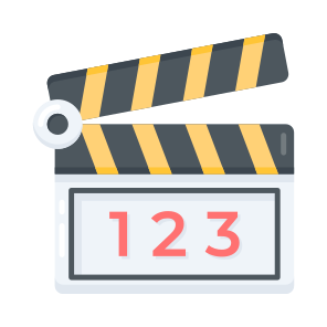 Clapperboard, Clapper, Filmmaking, Cinema, Cinematography icon
