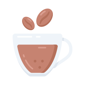 Coffee, Caffeine, Espresso, Cup, Mug icon