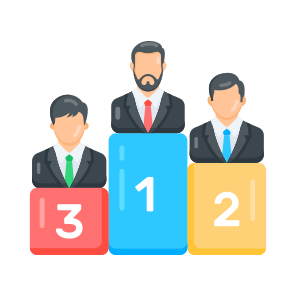 Employee, Ranking, Staff, Evaluation, Performance icon
