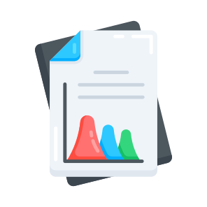 Files, Analysis, Infographics, Sheets, Pages icon