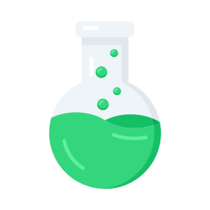 Flask, Glassware, Experiment, Lab, Testing icon