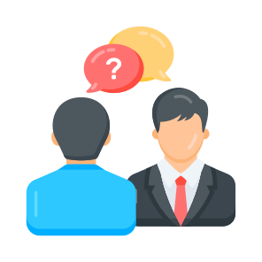 Interview, Job, Candidate, Questions, Process icon