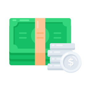 Money, Cash, Investment, Funds, Payment icon