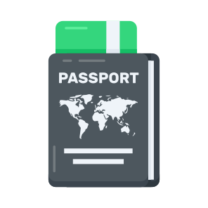 Passport, Travel, Document, Identity, Official icon