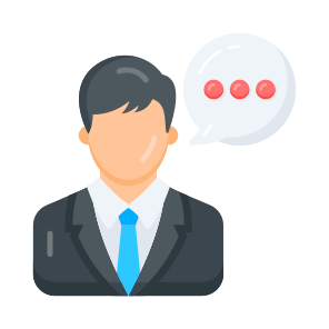 Speaking, Speech, Employee, Oral, Presentation icon